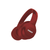 Bluetooth Compact Foldable On Ear Headphones   - Red