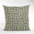 Plutus Truffle Stony Cut Velvet, Some Sparkle To It Luxury Throw Pillow