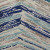 Plutus Skyline Breeze Blue Chevron Luxury Outdoor/Indoor Throw Pillow