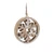 Wood Cut Out Snowflake Ornament 