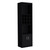 71" Black Wood Bar Cabinet With Two Doors