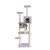 GleePet 74-Inch Real Wood Cat Tree W Seven Levels Gray