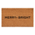 Calloway Mills Christmas Ultra Modern Merry & Bright Doormat