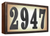 Serrano Lighted Address Plaque "Do It Yourself Kit" 