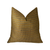 Plutus Madison Copper and Brown Handmade Luxury Pillow