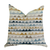 Plutus Caspian Rush Patterned Luxury Throw Pillow