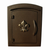 Manchester Non-Locking Column Mount Mailbox With Logo
