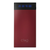 High Performance Stylish 15,000 mAh Rubberized Powerbank- Wine Red