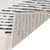 8' X 10' Ivory And Black Geometric Area Rug