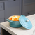 RJ Legend 1.4 Liter Blue Cast Iron Pot, Enameled Pot with Handles