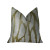 Plutus Kailua Branch Taupe Ivory Handmade Luxury Pillow