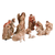 Nativity 12-Piece Removeable Baby 