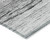 9' X 12' Gray Silver And Ivory Ombre Washable Indoor Outdoor Area Rug