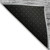 9' X 12' Gray Silver And Ivory Ombre Washable Indoor Outdoor Area Rug