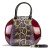 Svetlana Version 2 Python Print Leather Handbag
