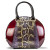 Svetlana Version 2 Python Print Leather Handbag