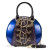 Svetlana Version 2 Python Print Leather Handbag
