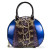 Svetlana Version 2 Python Print Leather Handbag