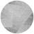 8' Gray Silver And Charcoal Round Abstract Washable Indoor Outdoor Area Rug