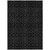10' X 14' Gray And Charcoal Medallion Washable Indoor Outdoor Area Rug