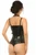 Top Drawer Steel Boned Patent PVC Vinyl Underbust Corset Top