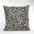 Plutus Granite Cheetah Embroydery Luxury Throw Pillow