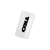 Super Slim High Performance Dual USB 10,000 mAh Solid Powerbank - White