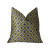 Plutus Verdana Diamond Lavender White and Yellow Handmade Luxury Pillow