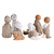 Nativity Family Wisemen Shepherd Boy 8H