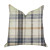 Plutus Plaid Rendezvous Luxury Throw Motif Pillow