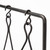 19" Charcoal Metal Vintage Spice Rack Tabletop Sculpture