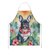 French Bulldog Luau Apron