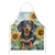Dachshund in Sunflowers Apron