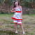 AnnLoren Little & Big Girls Farm Animals Dress and Capri Ruffle Leggings Outfit