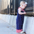 AnnLoren Star & Stripes July 4th Patriotic Baby Girls' Romper Toddler Jumpsuit