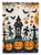 Papel Picado Skeletons Spooky Halloween Garden Flag