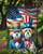 All American Lhasa Apso Garden Flag