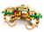 Food Court Hamburger House Building Brick Kit (264 Pcs)