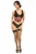 Lavish Fishnet Underwire Open Cup Waist Cincher