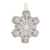 Glittered Snowflake Ornament 
