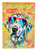 Dalmatian Hippie Dawg Garden Flag