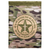 Psalm 91:2 Garden Flag Double Applique