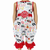 AnnLoren Baby/Toddler Girls Boutique Fun Farm Animal Romper