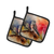 Watercolor Birds Pair of Pot Holders