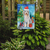Bearded Collie Christmas Garden Flag
