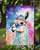 Hippie Animal Llama Garden Flag