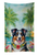 Australian Shepherd Luau Pair of Pot Holders