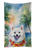 Australian Shepherd Luau Pair of Pot Holders