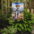Fox Terrier Cowboy Welcome Garden Flag