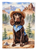 Boykin Spaniel Cowboy Welcome Garden Flag